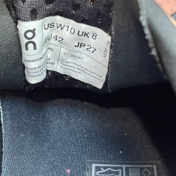 ON Running Brand Cloud Cloudmonster Rose Red/Brown Shoes | Women's 10 | RARE NEW - Picture 10 of 10